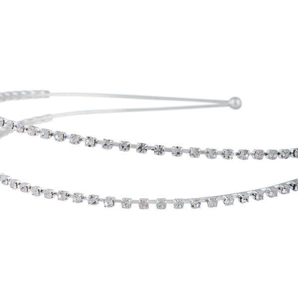 Crystal Double Row Headband