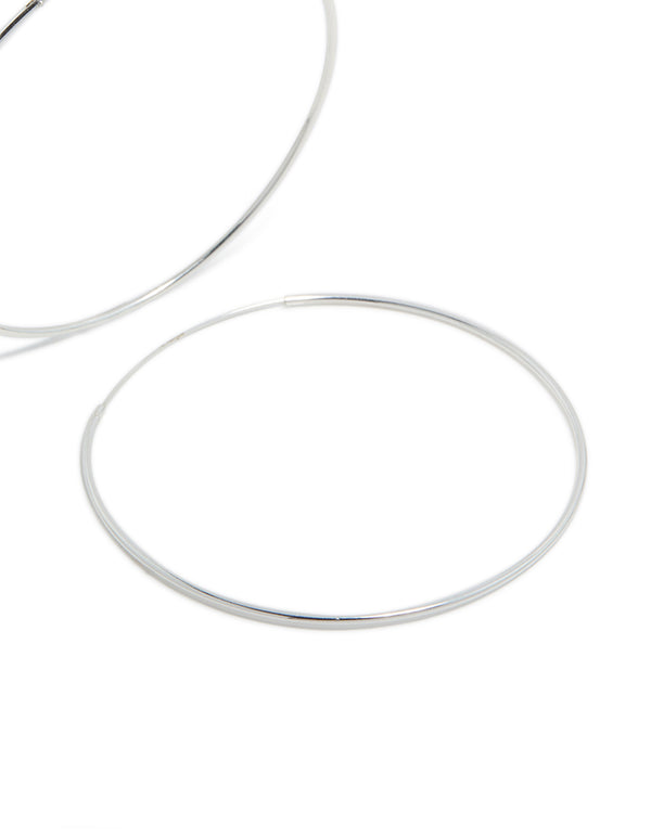 Sterling Silver Hoop Earrings