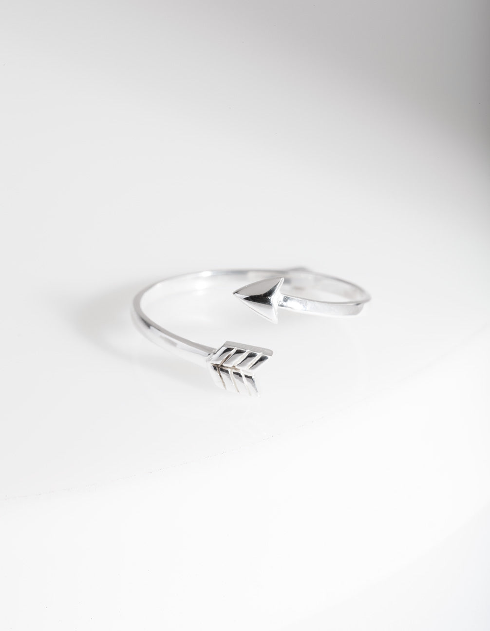 Sterling Silver Arrow Wrap Ring