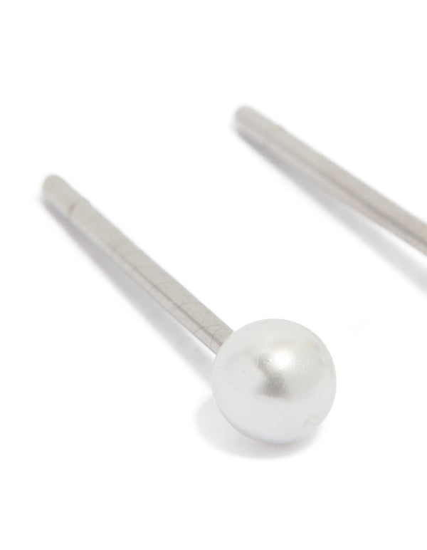Pearl Mini Stud Earrings