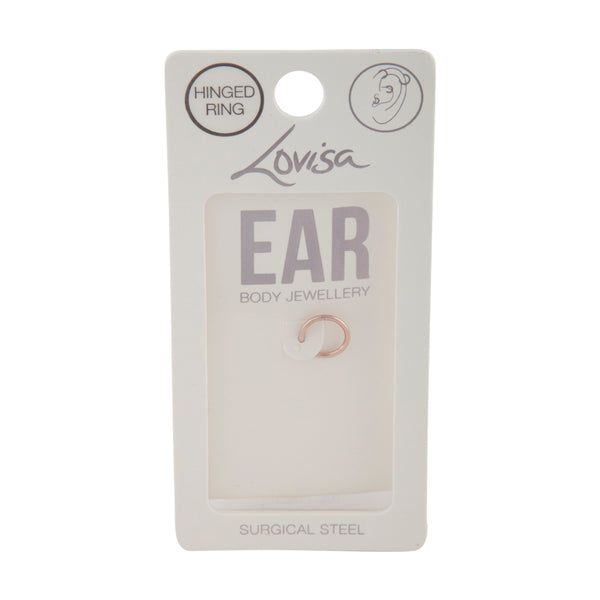 Rose Gold Hinged Ring