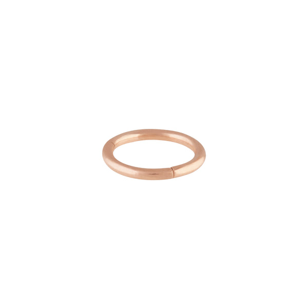 Rose Gold Hinged Ring