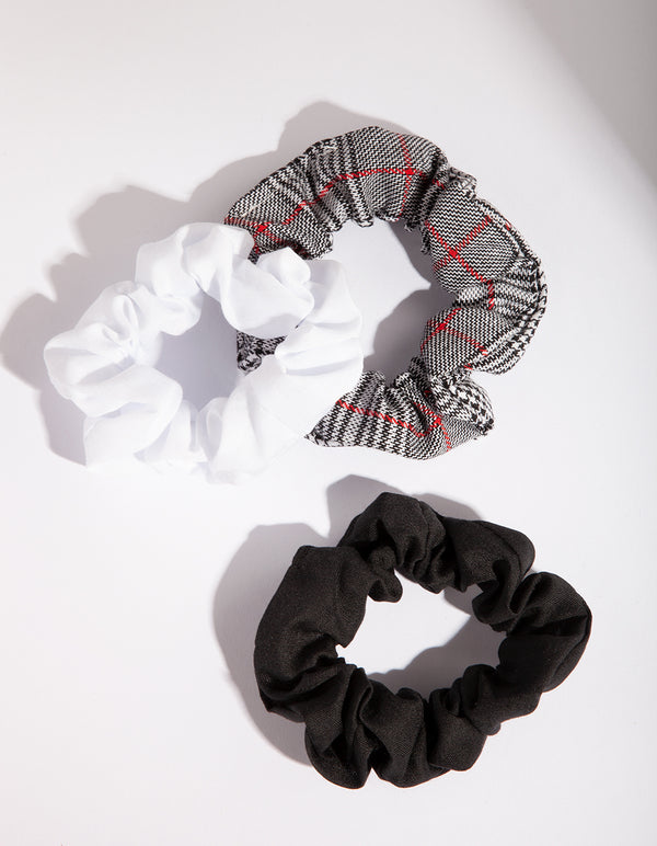 HESSN FB CHECK SCRNCHI 3PK