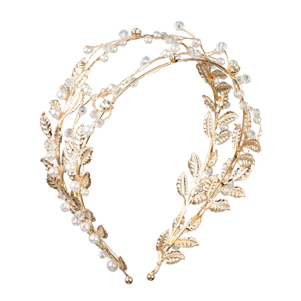 OCHR MIX DBL LAREL PERL CRWN