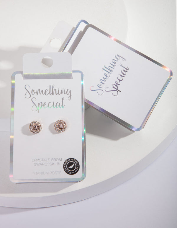 3FMET RG HALO SILK/CRY 391 STUD