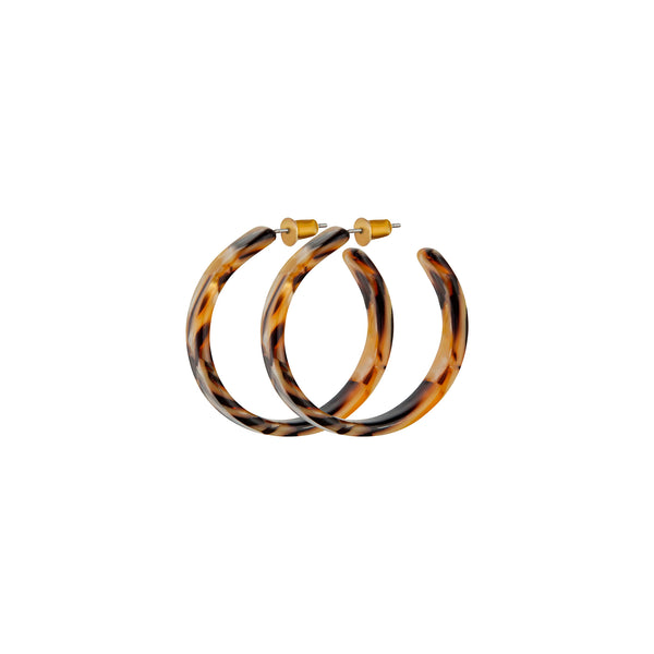 Acrylic Swirl 3/4 Hoop