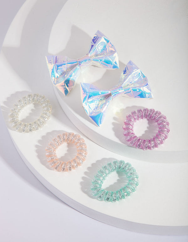 KIDS PL MMAID BOW HAIR POUCH