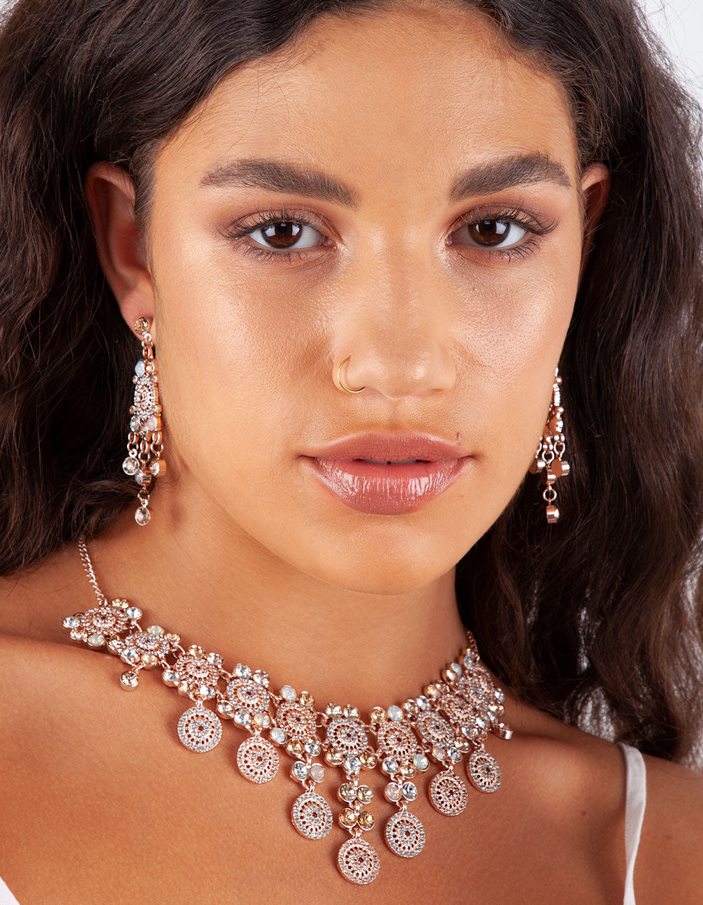 Rose Gold Dolce Vita Necklace
