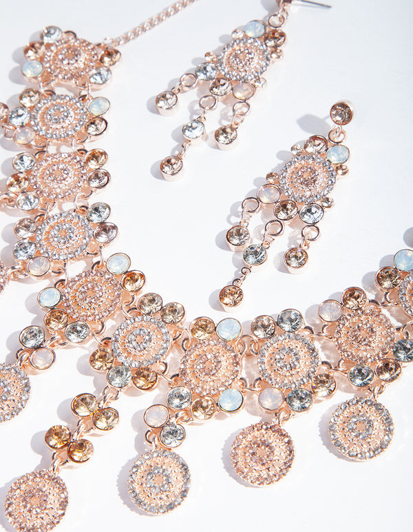 Rose Gold Dolce Vita Necklace