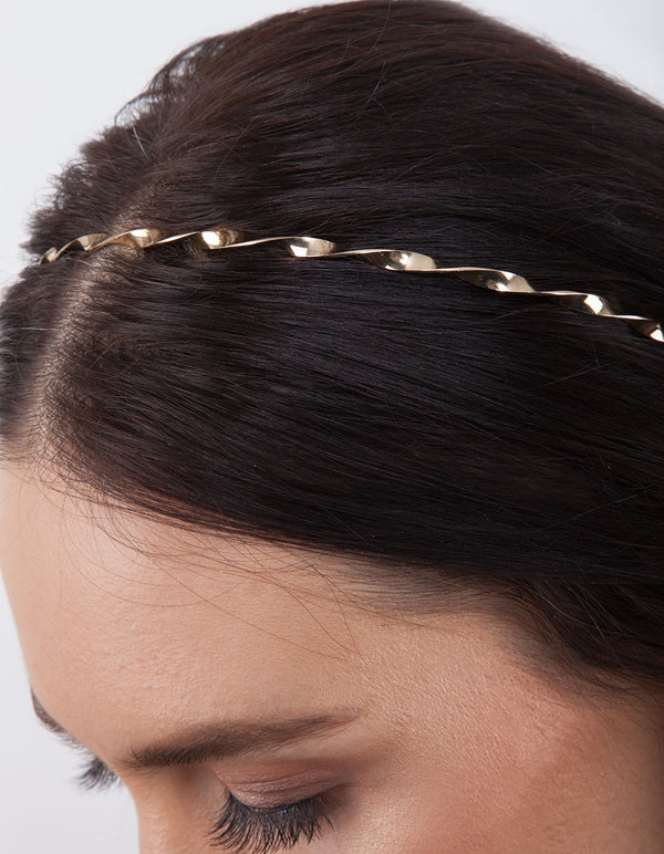 Metal Twist Headband Pack
