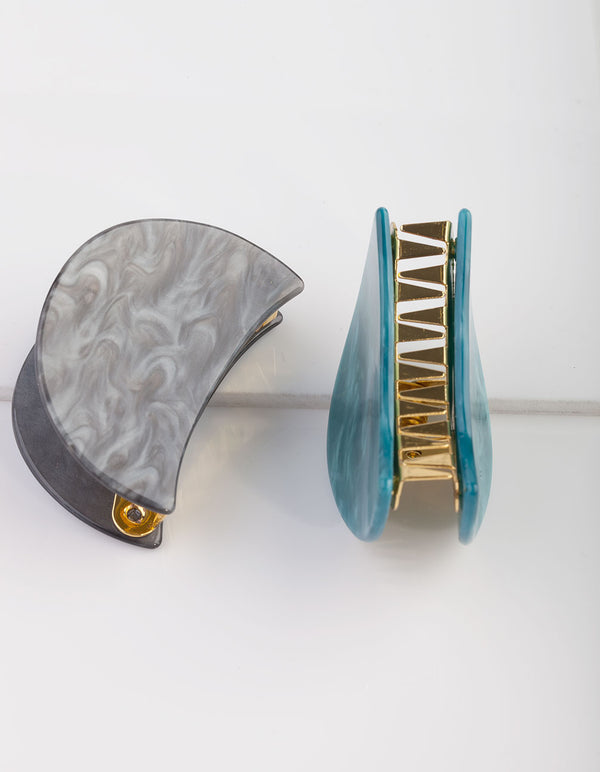 HESSN AC SEMI CIRC GRN 2PK