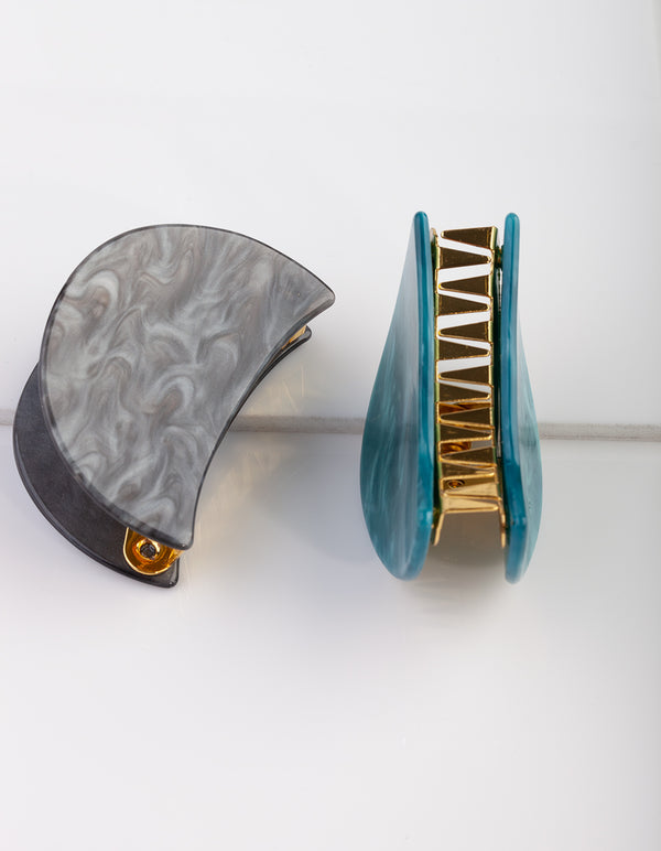 HESSN AC SEMI CIRC GRN 2PK