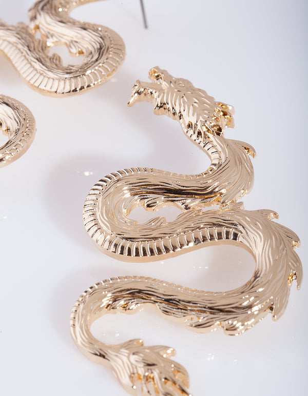 Fiery Dragon Earrings