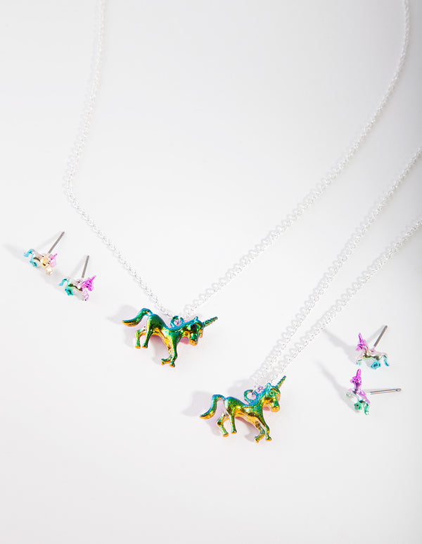 KIDS CM UNICORN 4PK NL&ER SET