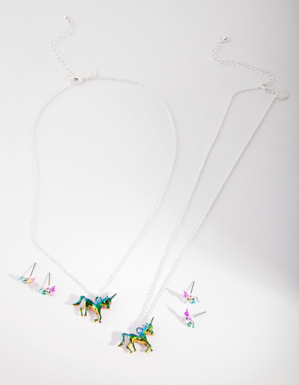 KIDS CM UNICORN 4PK NL&ER SET