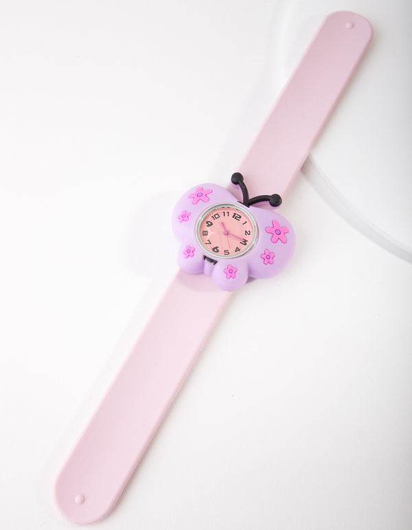 Kids Butterfly Slap Watch