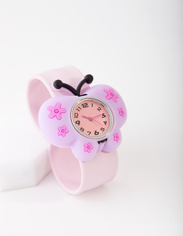 Kids Butterfly Slap Watch