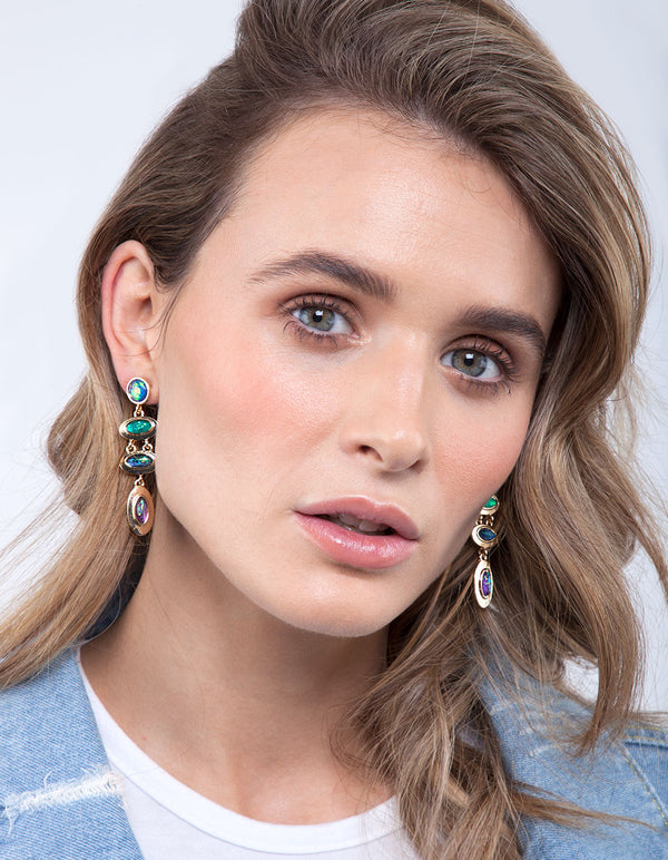 MIDN SG OVAL STONE DP ER