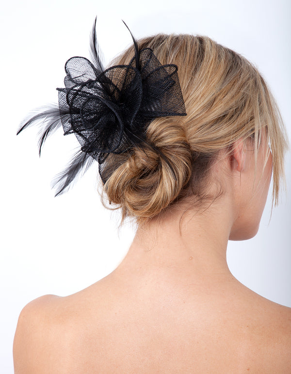 OCHR SINA BLK FLWER FTHER CMB