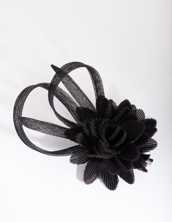 OCHR SINA BLK CRNKLD FLWR CLP