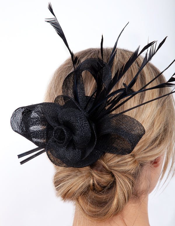 OCHR SINA BLK FTHR ROSE CLP