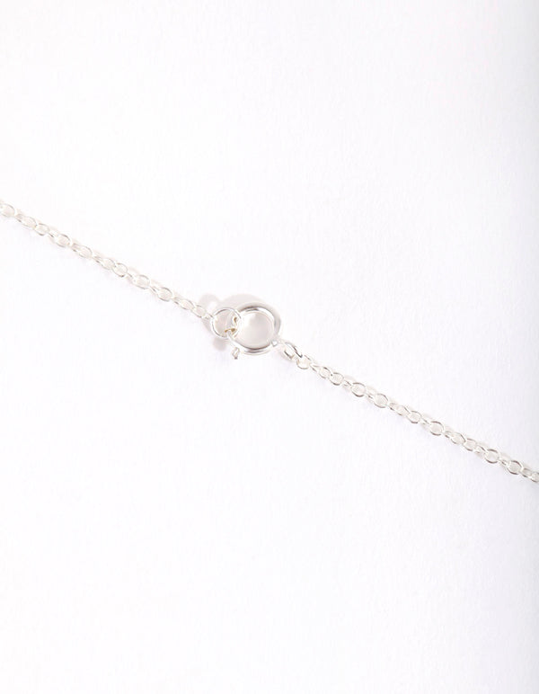 Sterling Silver Boho Sun Necklace