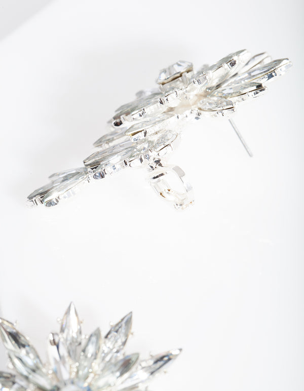 D&P SS STMNT FLWR STUD ER