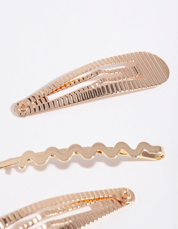 Gold Mixed Pins 6-Pack