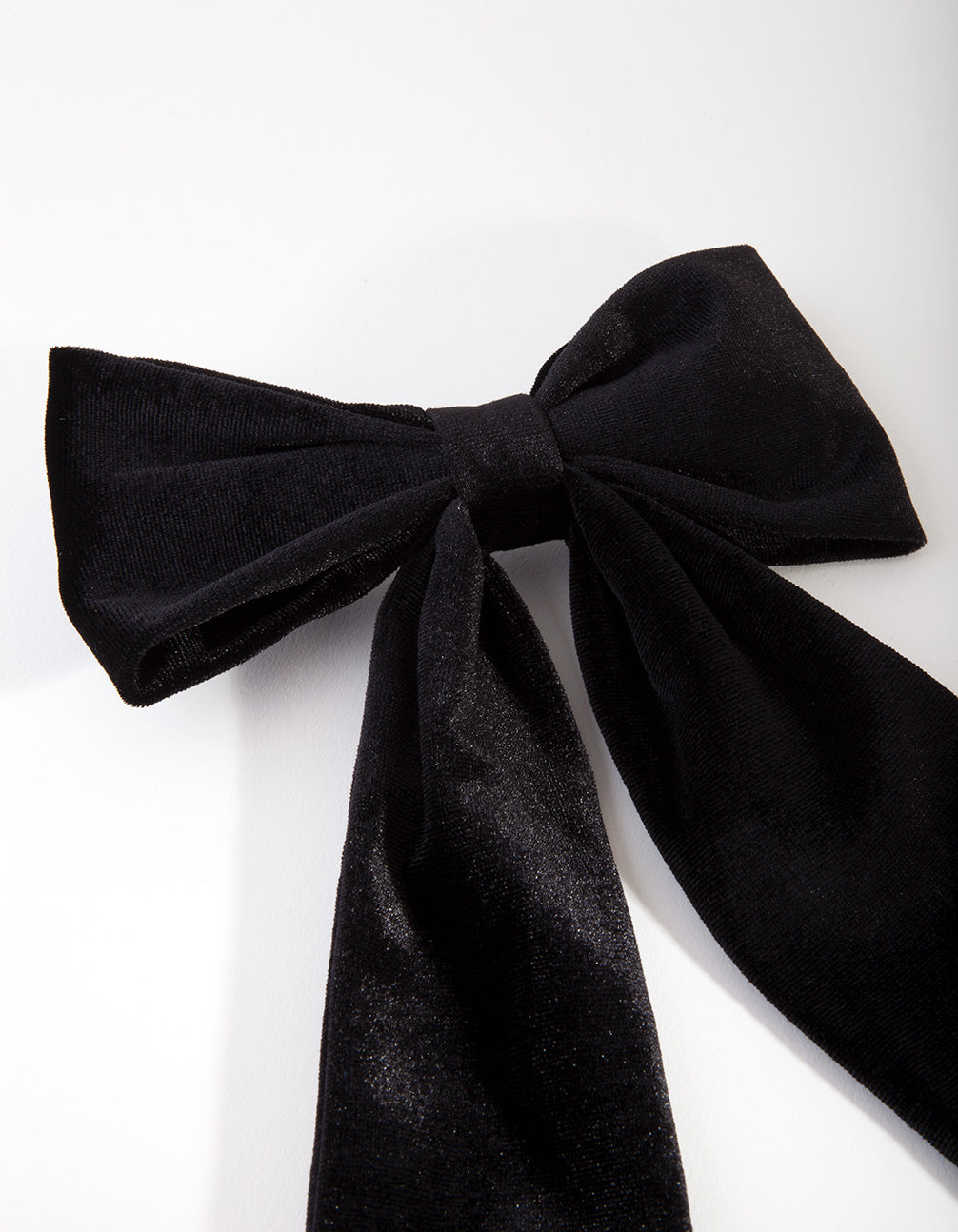 Black Bow Clip