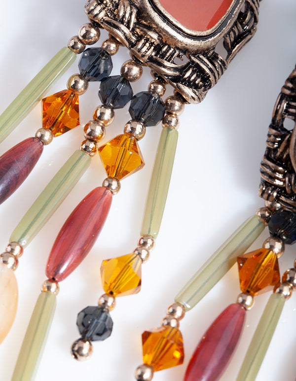 ERST AG MLTI CLR BEAD TSEL ER