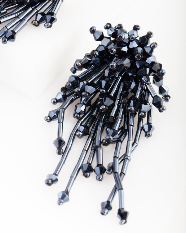 MIDN GM CLSTR BEAD STUD ER