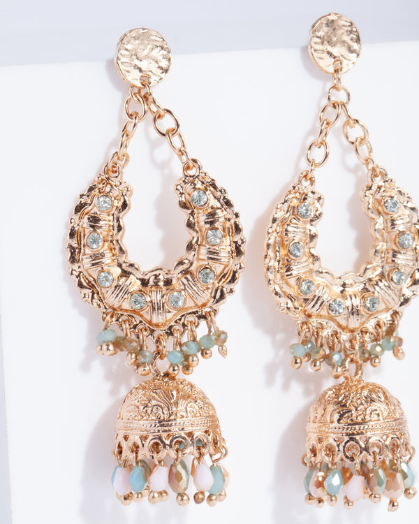 PALMS SG ETHNIC DRP W BEADS ER