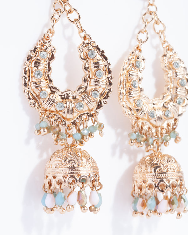 PALMS SG ETHNIC DRP W BEADS ER