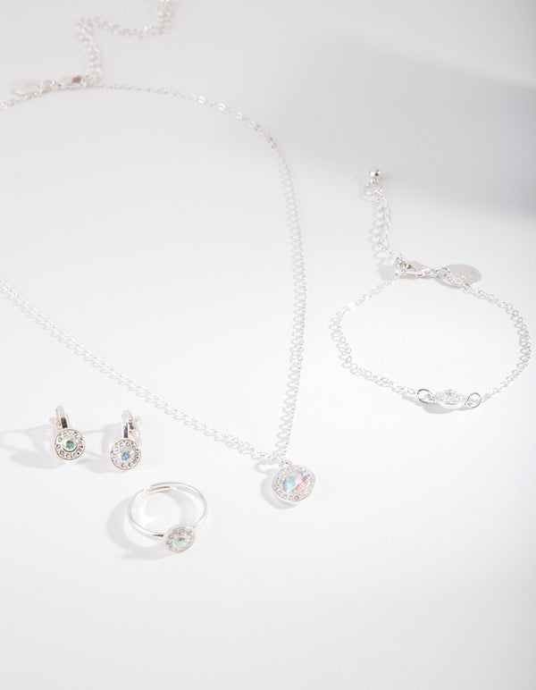 Kids Crystal Jewellery Set