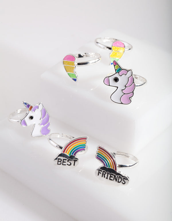 KIDS1 SS RAINBOW 6PK RG