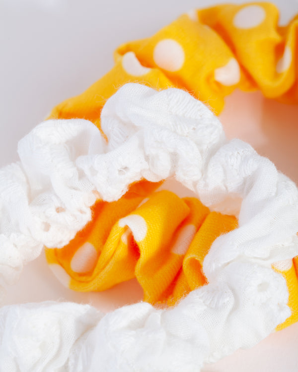 Kids Yellow Scrunchie Pack