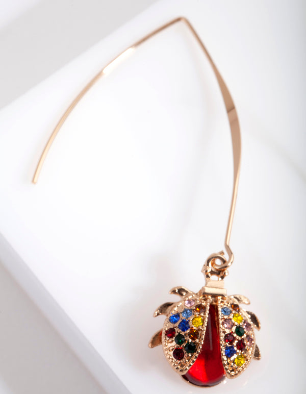 RED SG LADY BUG DROP ER