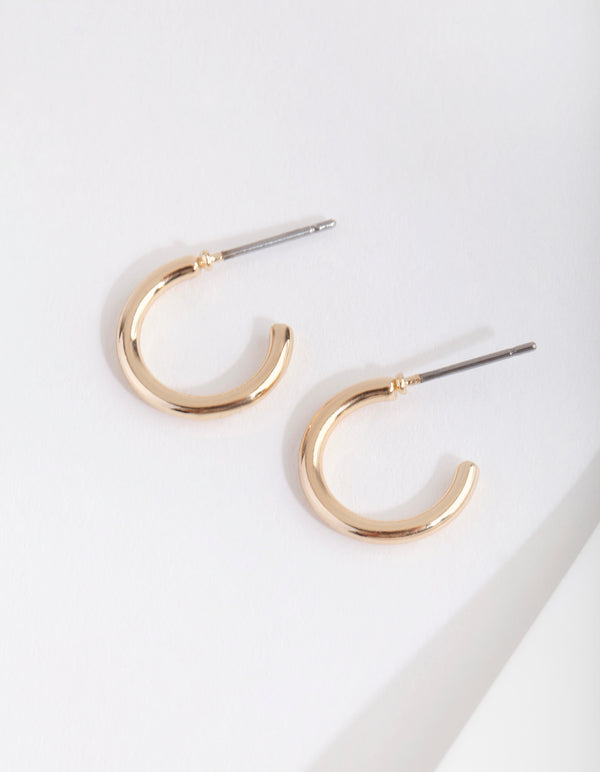Mixed Metal 10mm Hoop Earring Pack