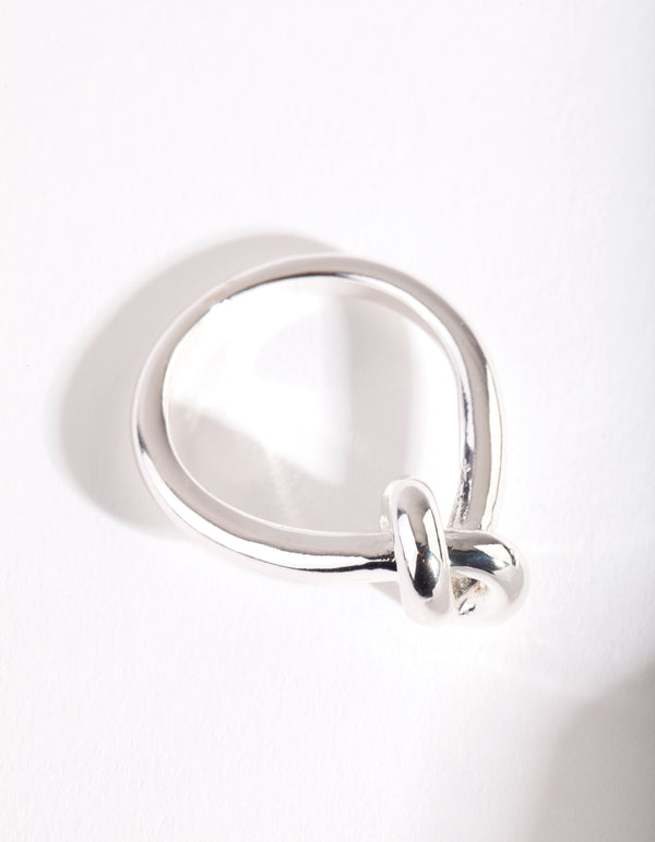 Silver Knot Ring