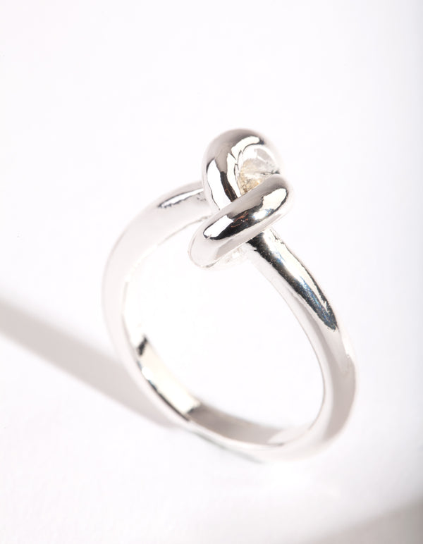 Silver Knot Ring