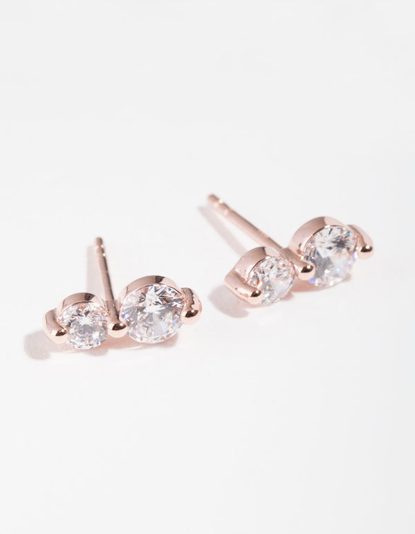 ROSE ST RG CZ DBL STN ST ER