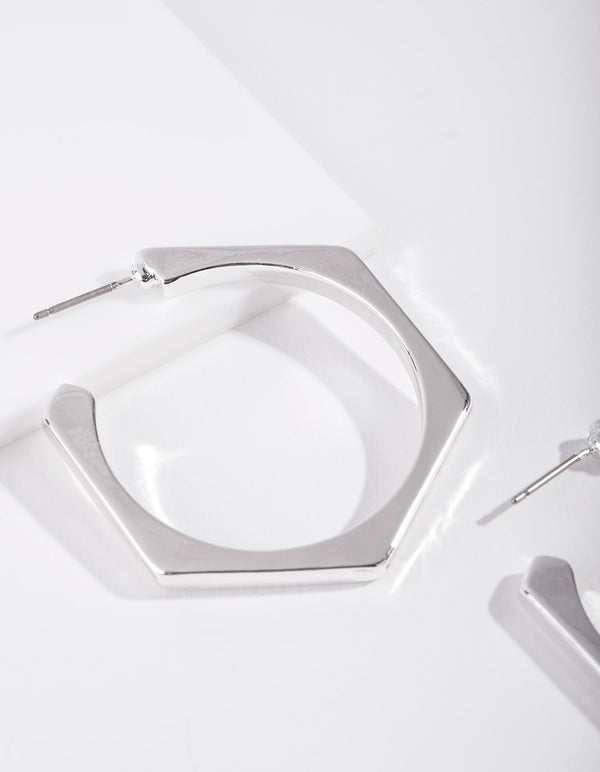 PREC SS HEX HOOP STD ER