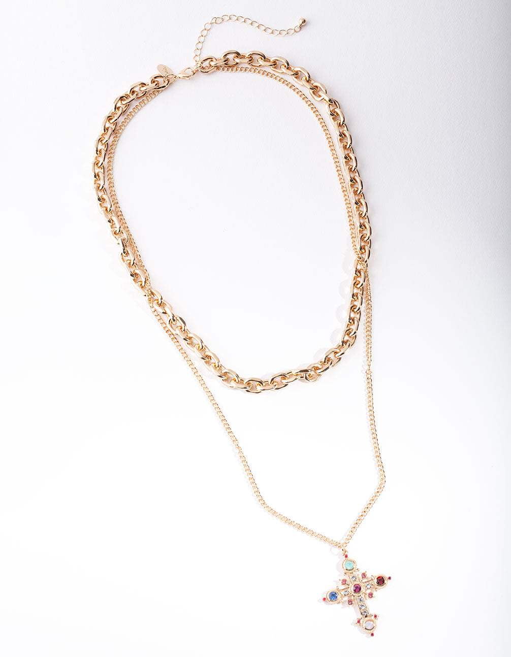 EVNK SG LYRD CHAIN CROSS NL@