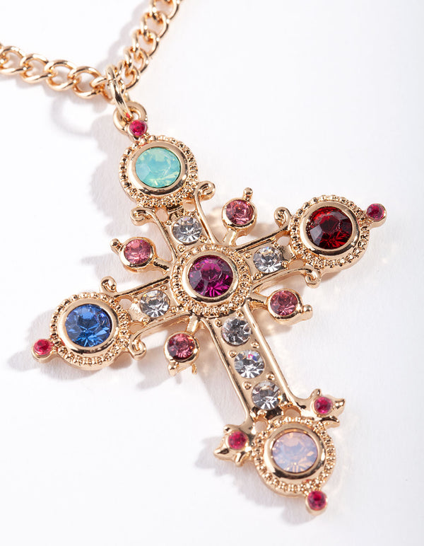 EVNK SG LYRD CHAIN CROSS NL@