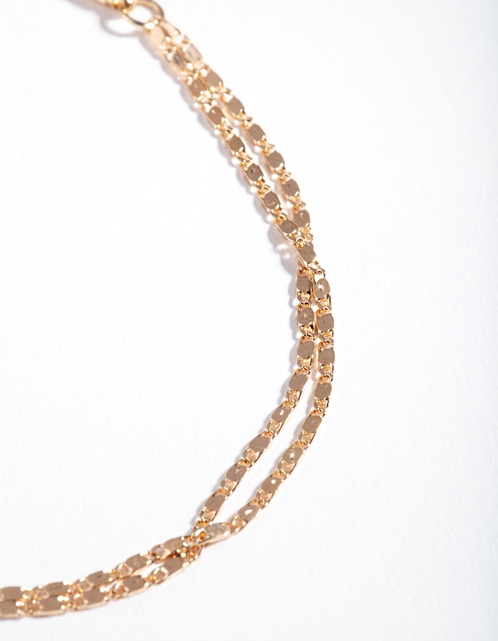 Real Gold Plated Freshwater Pearl Layer Bracelet
