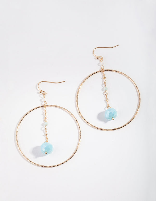 PALMS SG BEAD IN FINE CRCLE ER