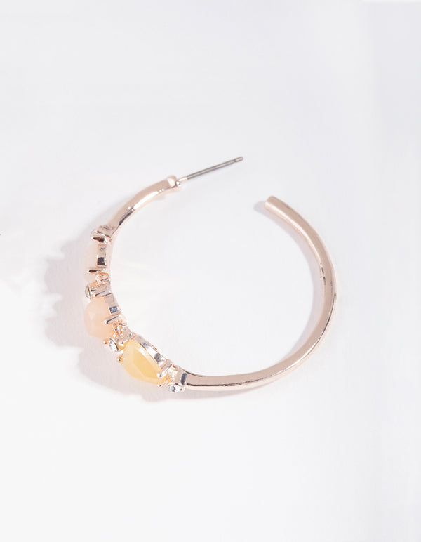 PCHY RG 3 SML STONE HOOP ER