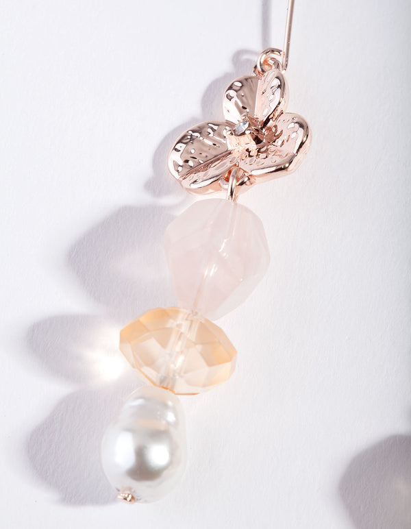 PCHY RG FLWR BEAD&PEARL ER