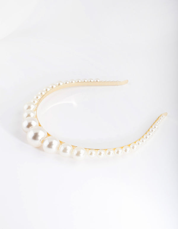 Pearl Grad Ball Headband