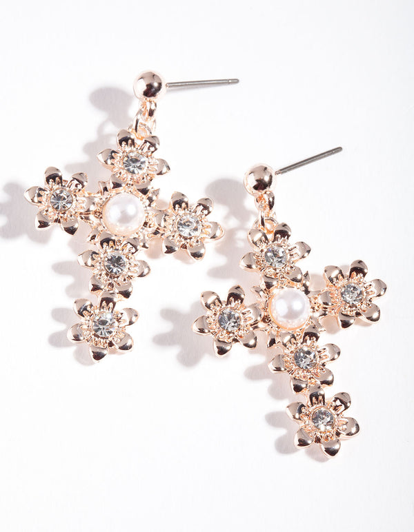 RGES RG FLORAL CROSS DRP ER@